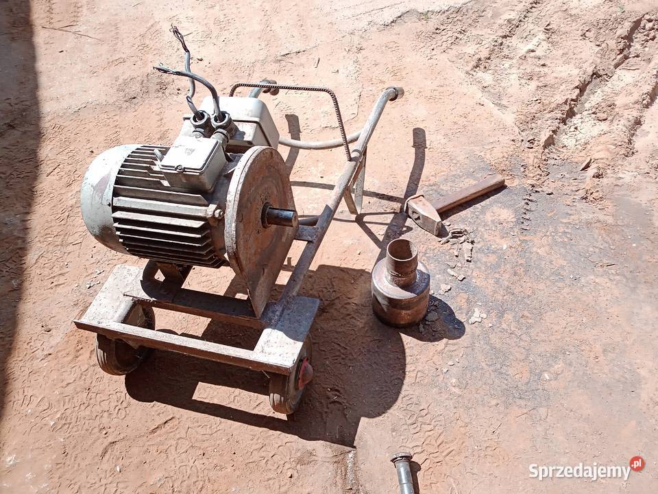 silnik elektryczny wózek koło pasowe łącznik mazowieckie Jastrząb sprzedam