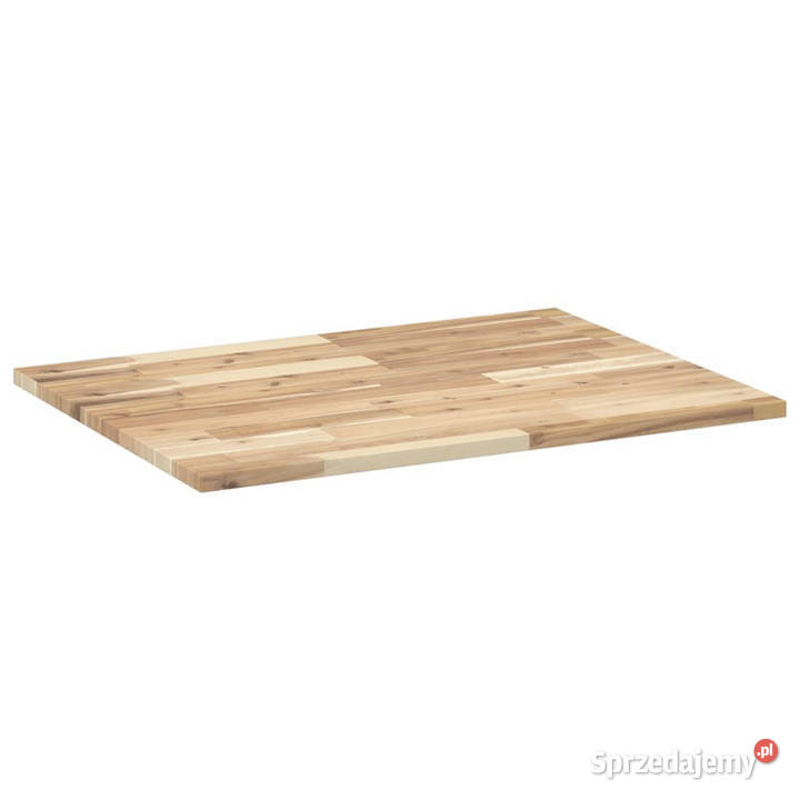 Blat do biurka 80x60x2 lite drewno akacjowe Warszawa