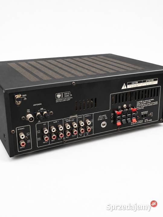 Klasyczny Amplituner Stereo KENWOOD KRA4060 RDS Poddębice
