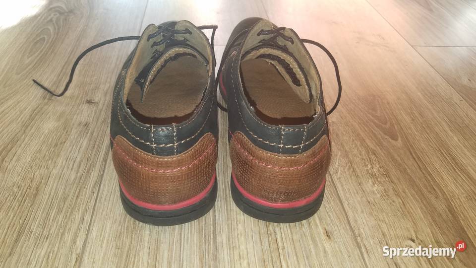 Buty Lasocki 404142 27 Skórzane półbuty trwałe i Białystok