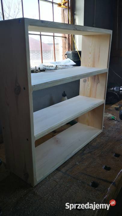 Regał drewniany rustykalny półka drewniana loft Radków sprzedam