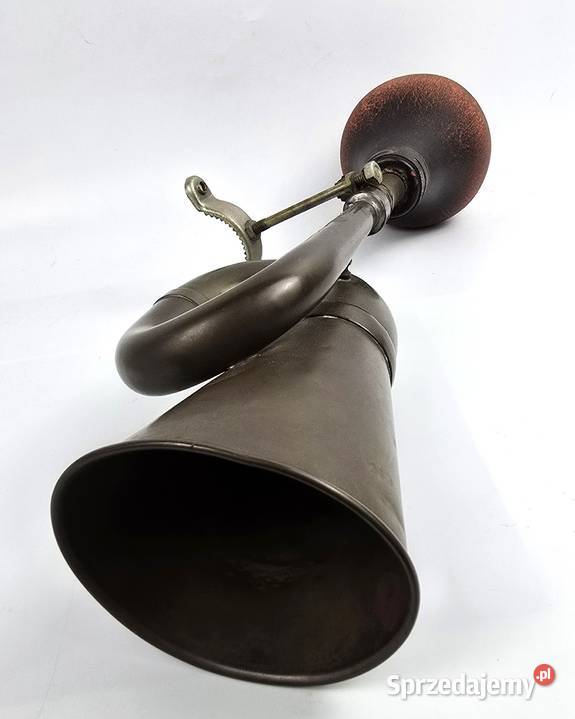 Klakson do zabytkowych aut sygnowany Francja mazowieckie Bronisze