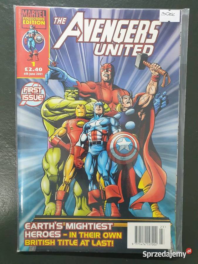 The Avengers United 29 komiksów Marvel język Kultura i Rozrywka Gdynia sprzedam