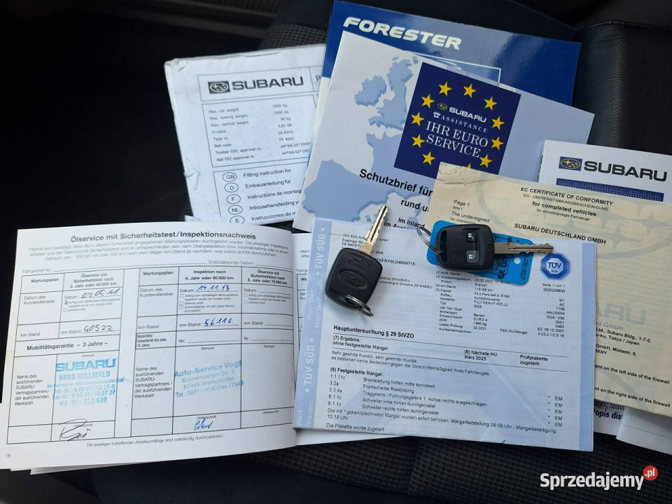 Subaru Forester 4X4 Ładny LiFTiNG Tempomat II napęd 4x4 Olsztyn sprzedam