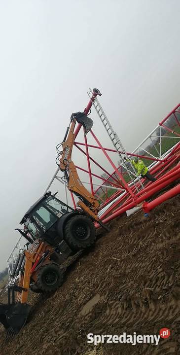 Usługi koparkoładowarką prace ziemne rozbiórka lubelskie Komarówka Podlaska