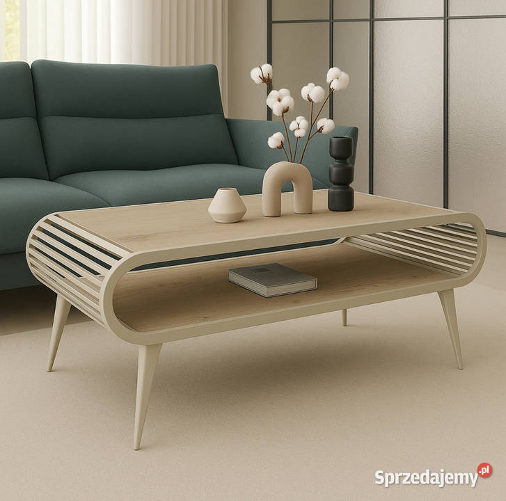 Prostokątny stolik kawowy Aristo różne kolory Tarchały Małe