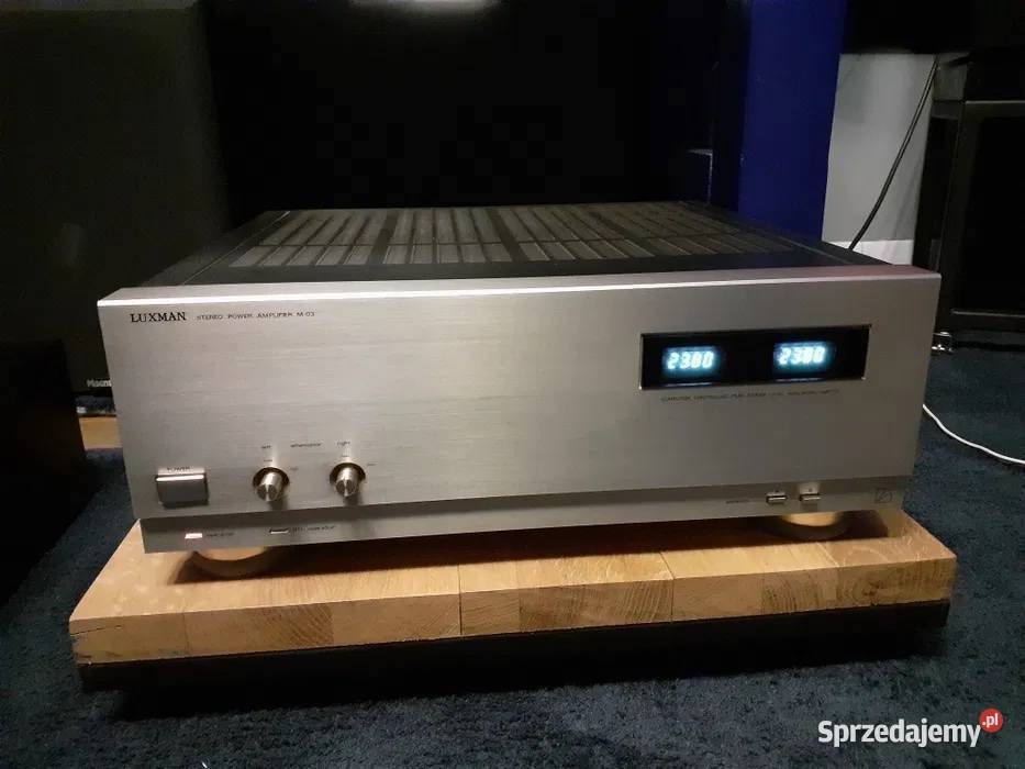 Luxman M03 Końcówka mocy Made in Japan NOWA Owińska sprzedam