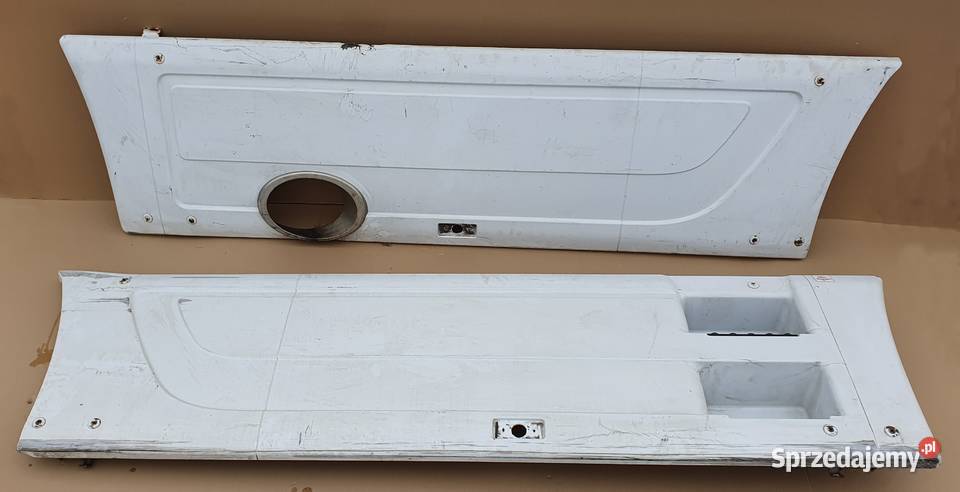 ACTROS MP2 MP3 OSŁONY SPOILERY MIĘDZYOSIOWE Bieleń