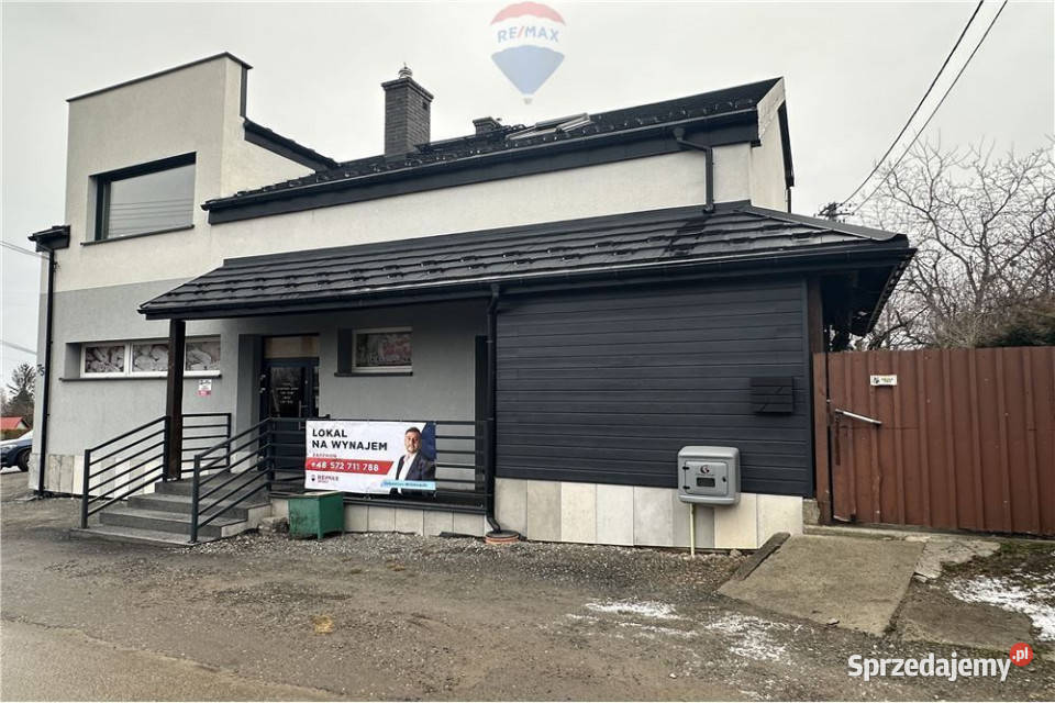 Lokal handlowousługowy wolnostojący z parkingiem 61.7m2 Bielsko-Biała