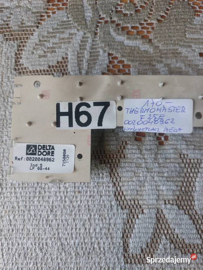 THERMOMASTER F25E 0020048962 WYŚWIETLACZ PIECA Nowy Sącz