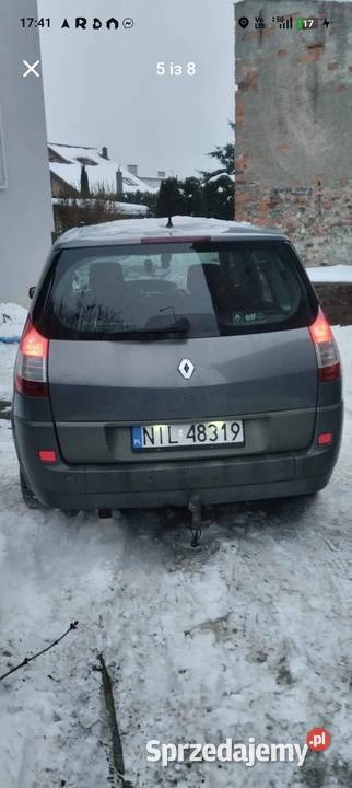 Renault grand scenic long wersja 7 osobowa Miłomłyn