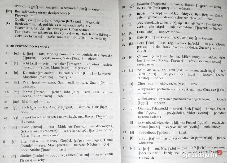 Samouczek języka niemieckiego I Wierzbicka T Chełm