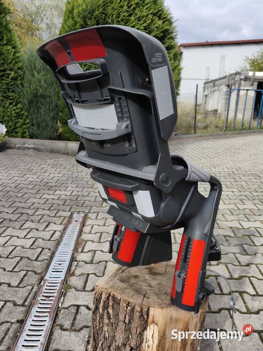 ODBLASKOWY Fotelik rowerowy dzieci Britax JOCKEY