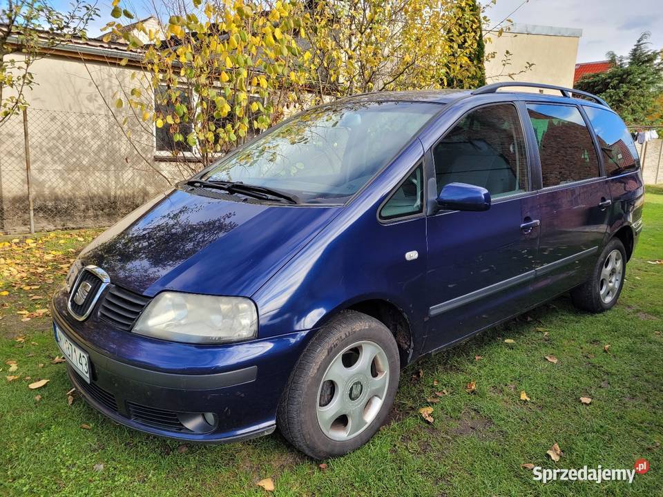 Sprzedam SEAT ALEHAMBRA 19TDI 140 2002r niebieski sprzedam