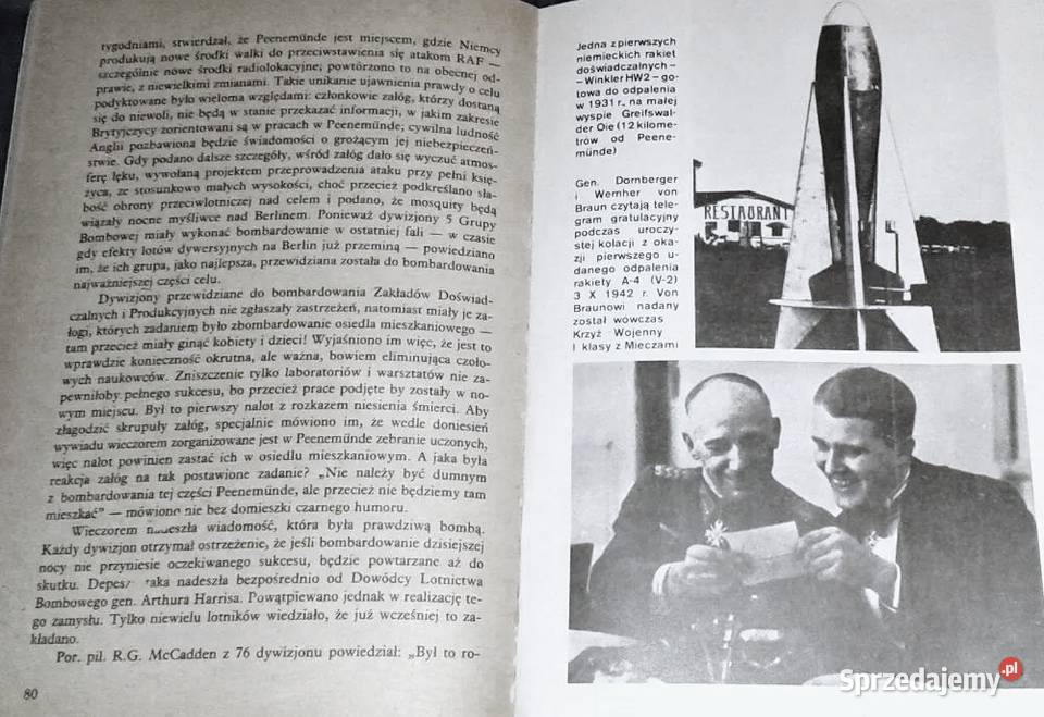 Nalot na Peenemnde Martin Middlebrook Chełm