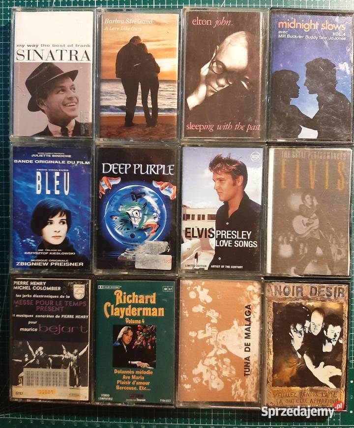 Kasety magnetofonowe oryginały zestaw 12 pomorskie Gdynia