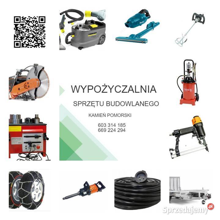 Szlifierka żyrafa Wynajem Wypozyczalnia zachodniopomorskie Kamień Pomorski