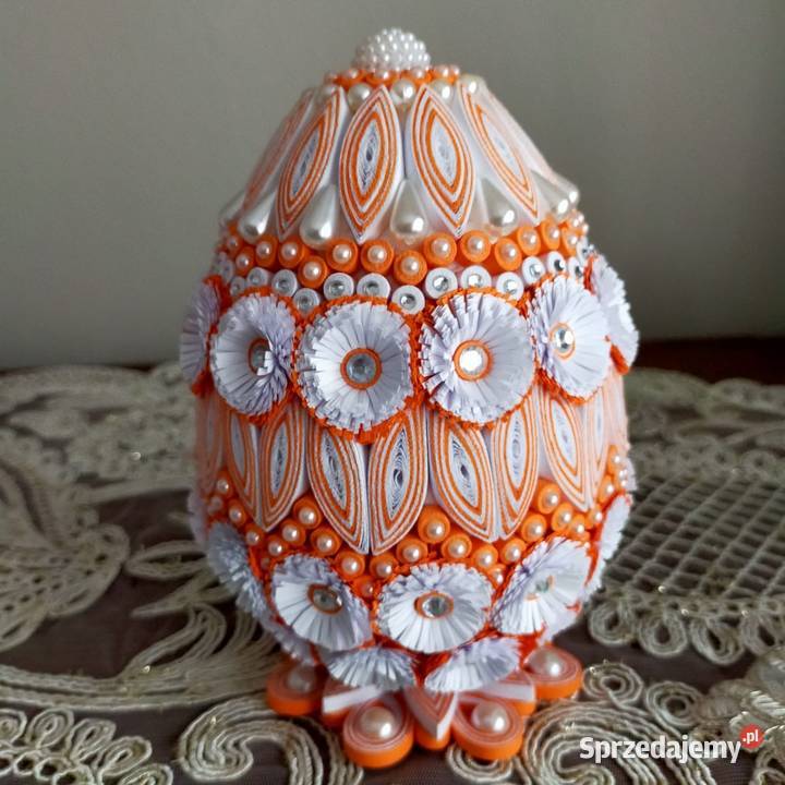 Jajka wielkanocne ręcznie robione quilling Kraków