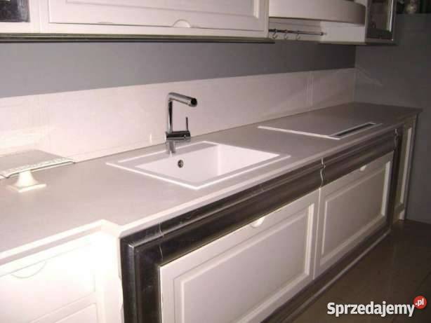 Blaty kuchenne z kwarcogranitu konglomeratu Wołomin