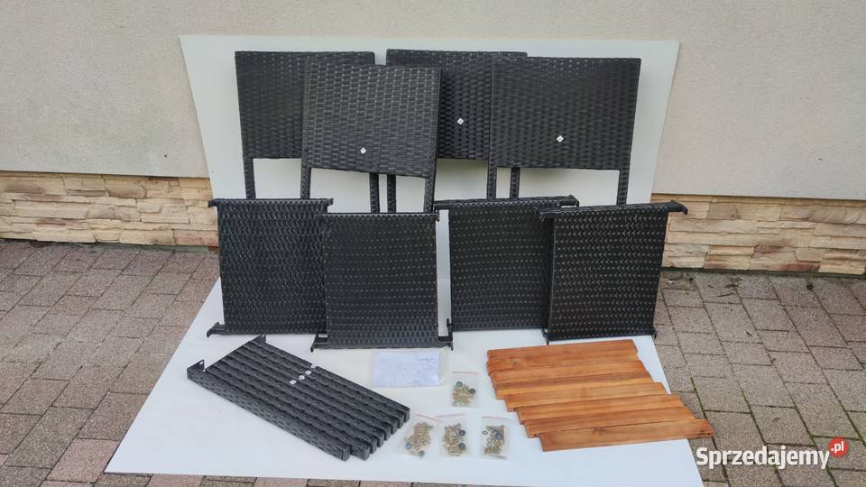 Zestaw mebli ogrodowych VidaXL 5 części Jadowniki