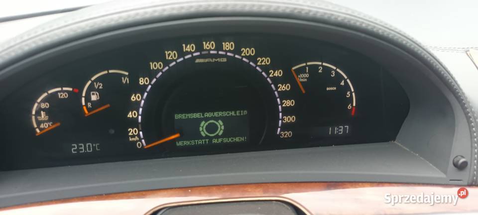 Mercedes W220 S55 360 licznik 387 wysyłka mazowieckie