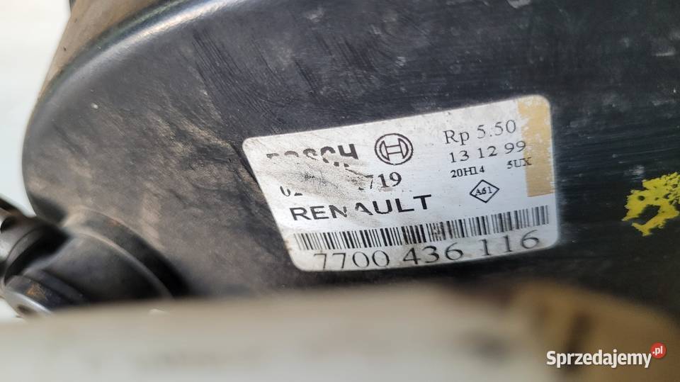 Serwo hamulcowe Renault Laguna 7700 436 116