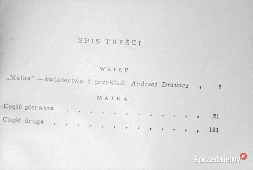 Matka Maksym Gorki Chełm sprzedam