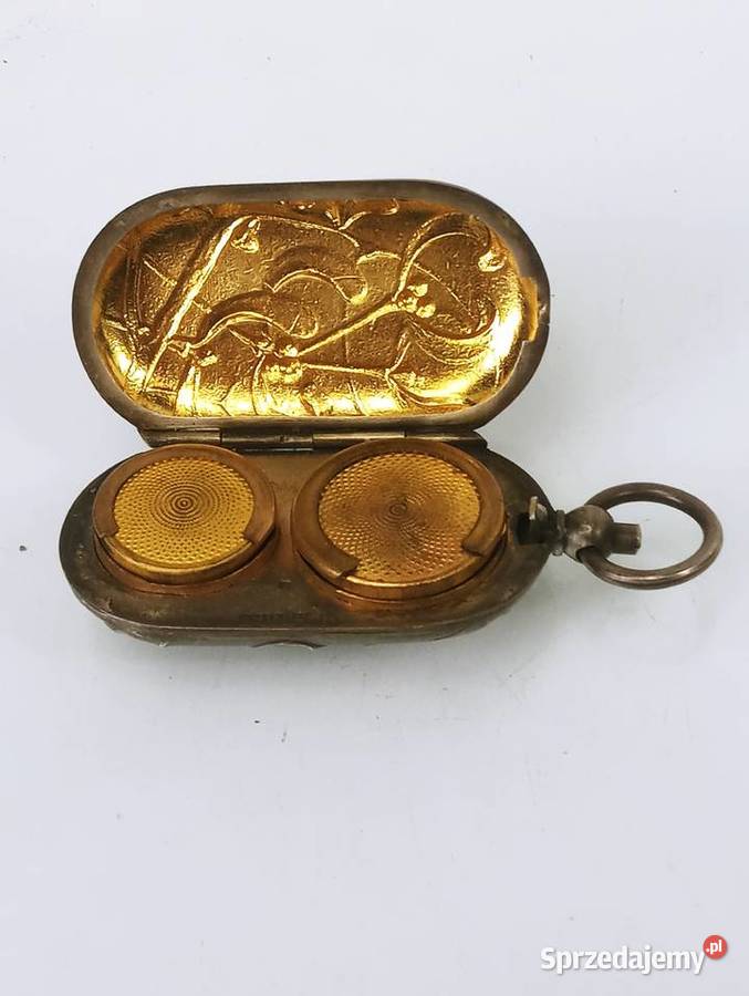 Pudełko na Monety Pozłacane Blanc secesja Nowa Sól