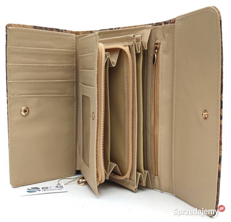 Portfel korkowy duży korek naturalny wz1 Chełmek