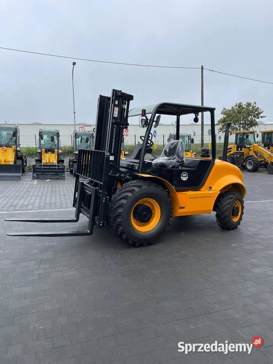 Terenowy Wózek Widłowy 4x4 35T Gunter Grossmann Warszawa