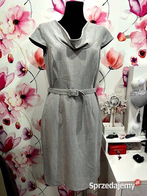 calvin klein sukienka biurowa koktajlowa Moda i Styl Choszczno
