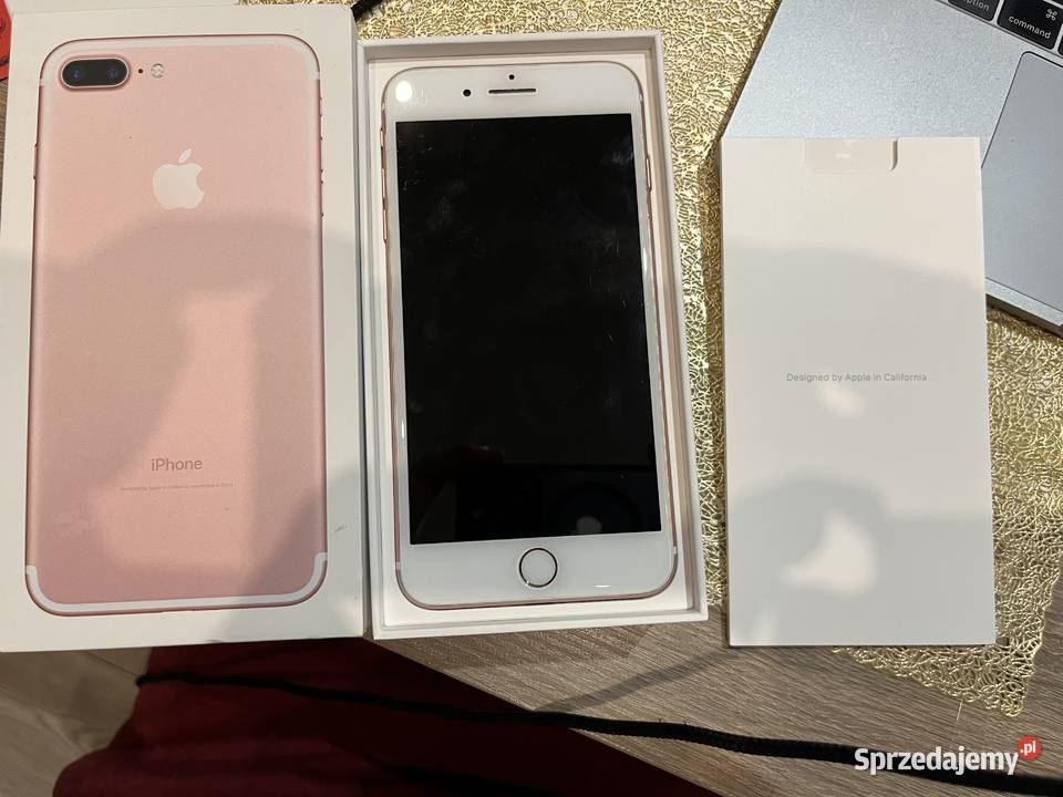 iPhone 7 Plus 32GB różowy stan idealny śląskie
