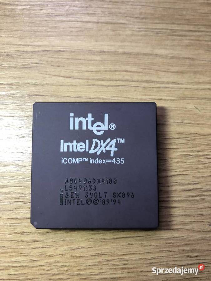 Procesor Intel 486DX4100 iComp Index435 Nowosiedlice