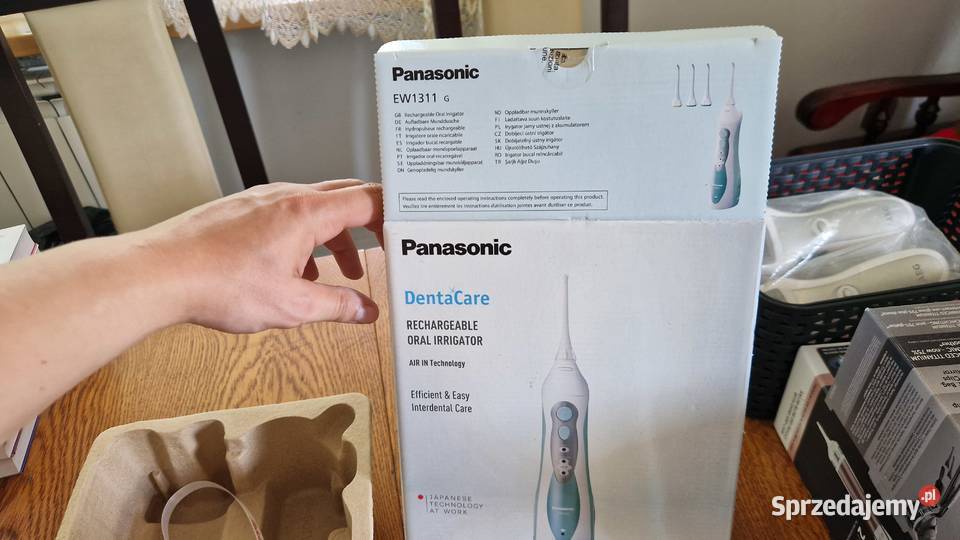 szczoteczka soniczna irygator Panasonic Gaj