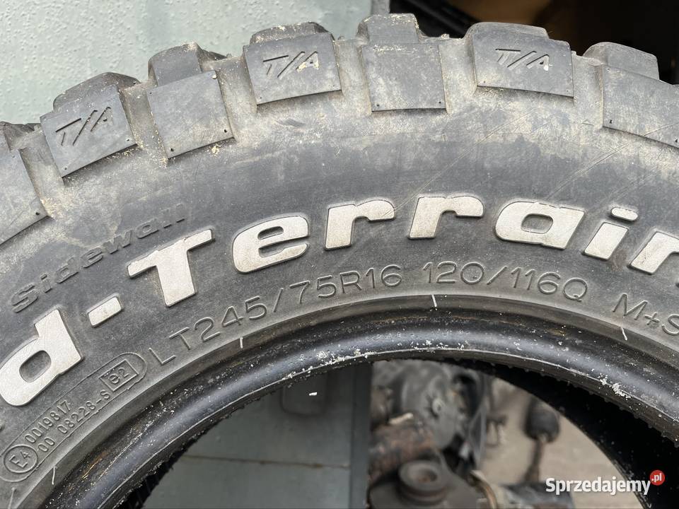 Opony BFGoodrich MudTerrain TA 2 2457516 2 16cale śląskie Ruda Śląska