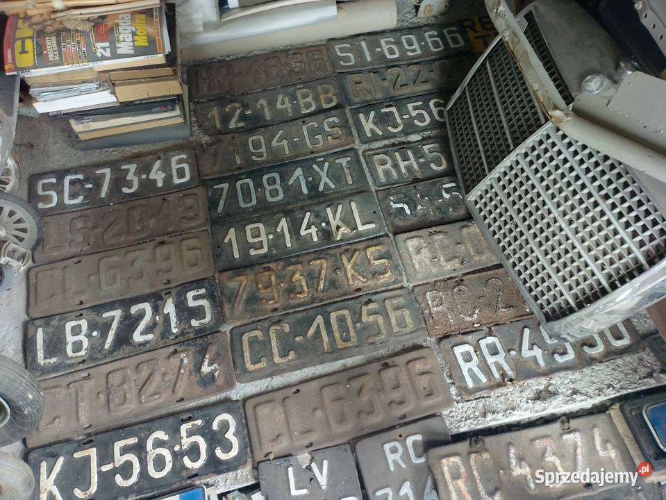 Tablice rej PRL 5676