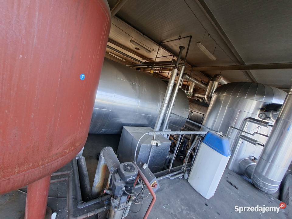 Kompletna kotłownia mazutowa moc 74MW magazyn wielkopolskie sprzedam