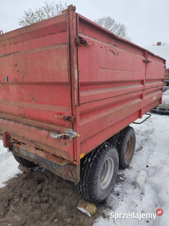 Przyczepa tandem 8t
