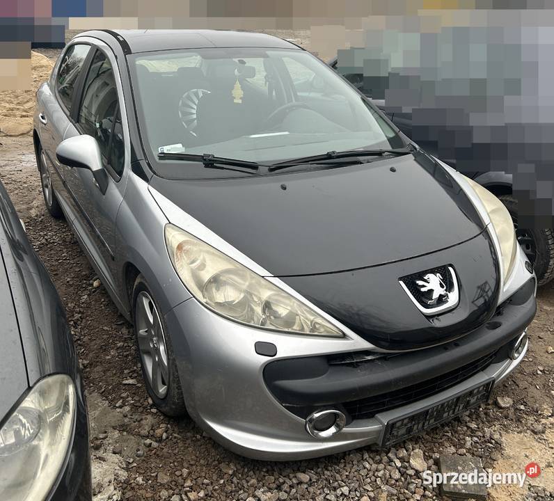 Przód kompletny zderzak maska błotniki lampy Bodzentyn