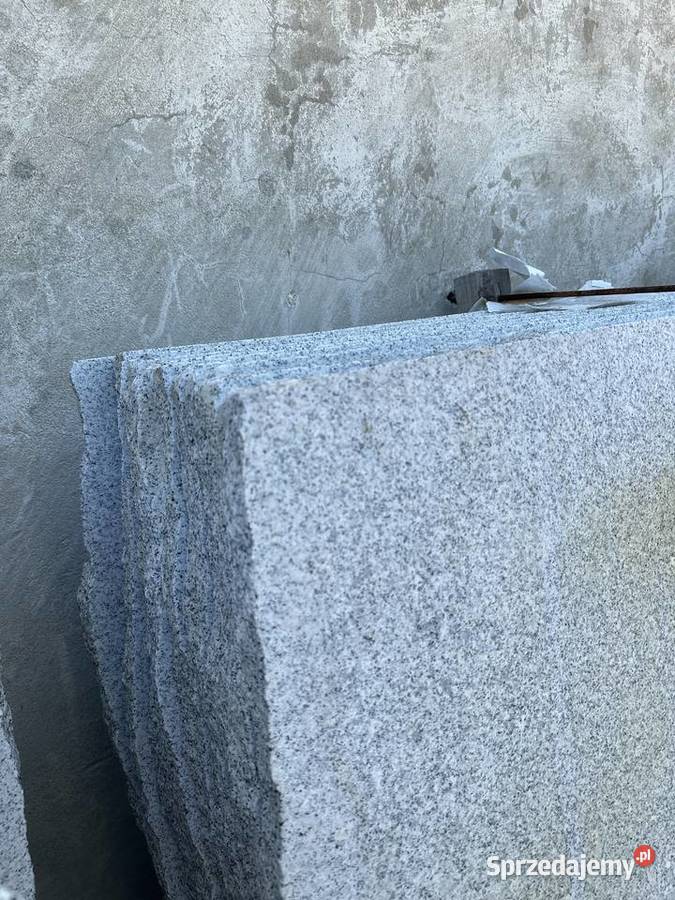 Płyty Granitowe G603 w płomieniu Pozostałe