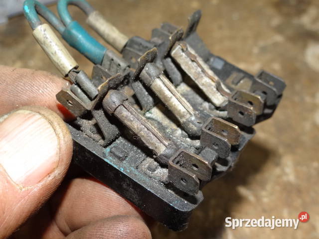 kostka bezpieczników MZ ETZ 4 sztuki org DDR Żary