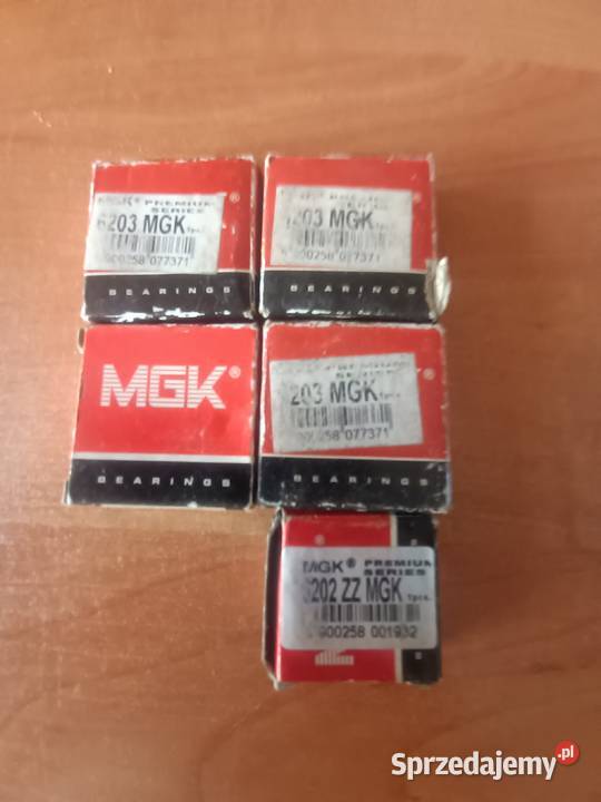 Komplet łożysk MGK stan nowy Katowice