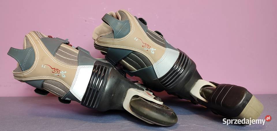 Rolki BAUER Xtra EMR 55 kobiet prawie nowe Skating Jasień