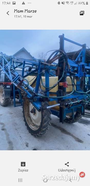 Sprzedam opryskiwacz ciągany Caruelle Boża Wola