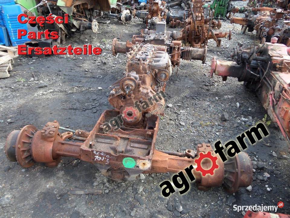 Renault 10314 części skrzynia biegów oś silnik Byków