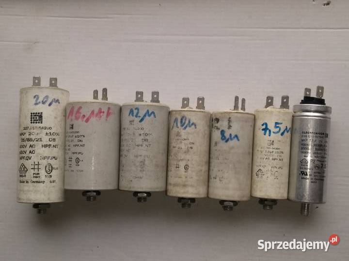 Kondensatory rozruchowe różne Łódź