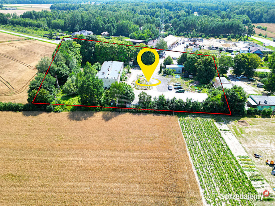Działki inwestycyjne na sprzedażzabudowane Świerszczów-Kolonia