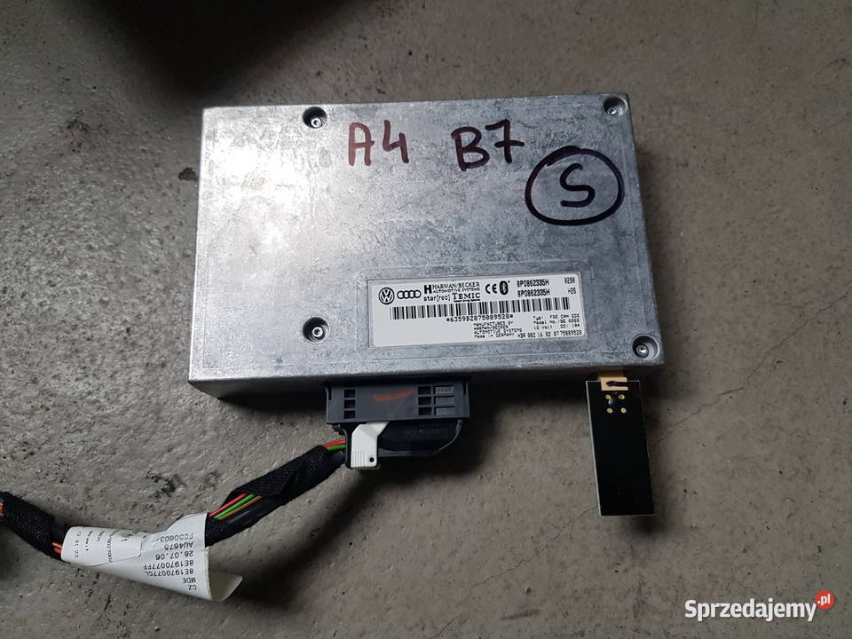 AUDI A4 B7 KOMPUTER MODUL BLUETOOTH 8P0862335H Turek