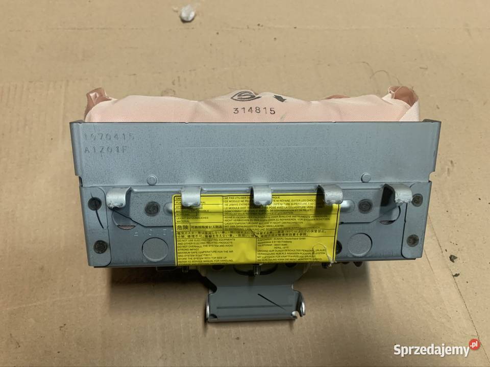 EZ5S0809 Airbag poduszka powietrzna konsoli sprzedam