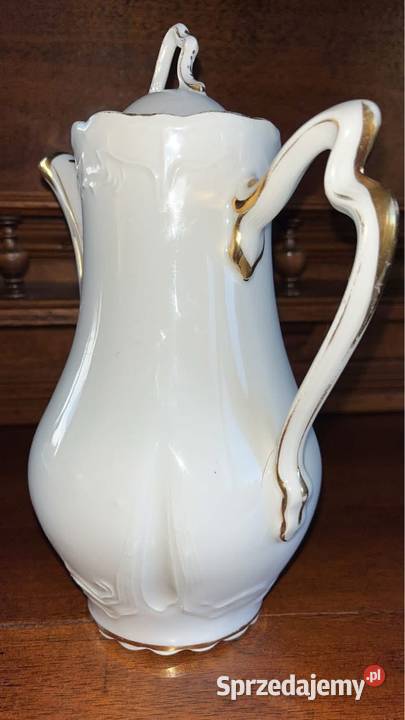 Dzbanek do kawy Secesja XIX XX w Niesygnowany